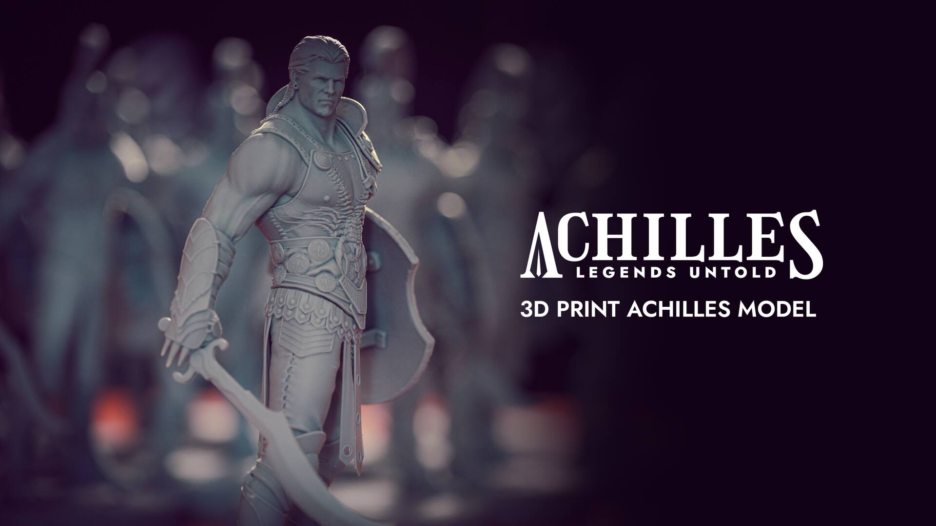 Achilles: Legends Untold - 3D Print Achilles Model