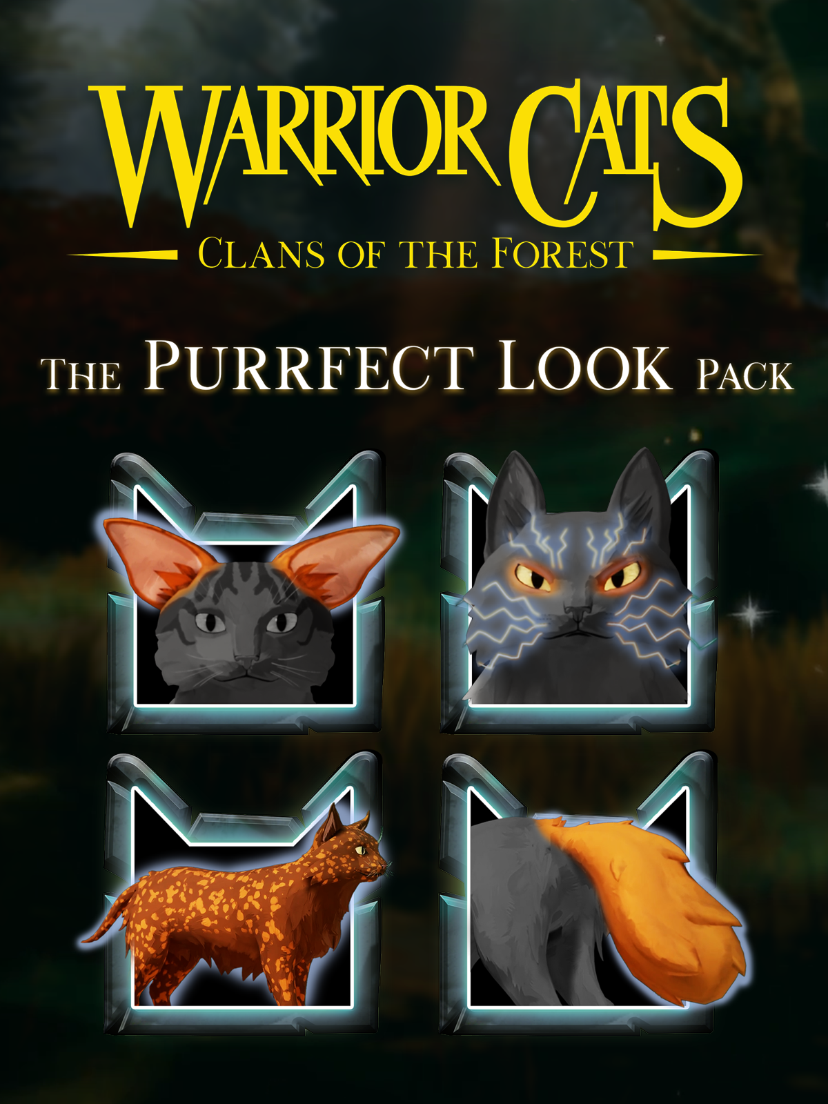 Warrior Cats: Clans of the Forest - Purrfect Look Pack