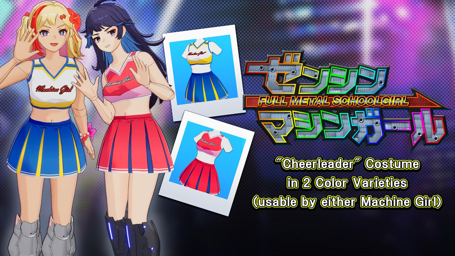 【Cheerleader Costume】 Refreshing Cheerleader Akemi