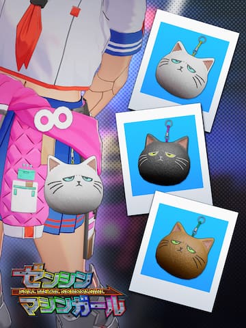 【Accessory: "Now I'm Pissed Cat"】Black Angry Cat