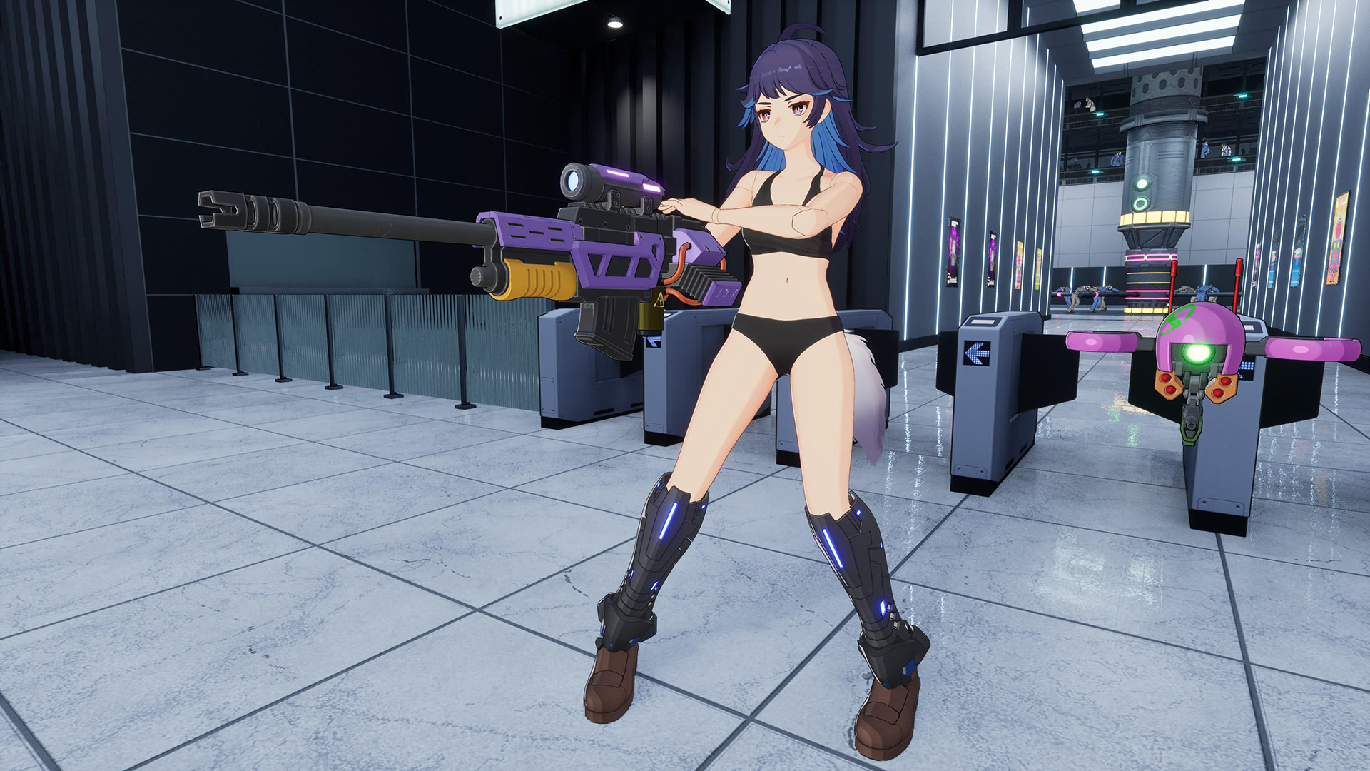 【Akemi Costume: Cool Bikini】 Black - featuredMedia