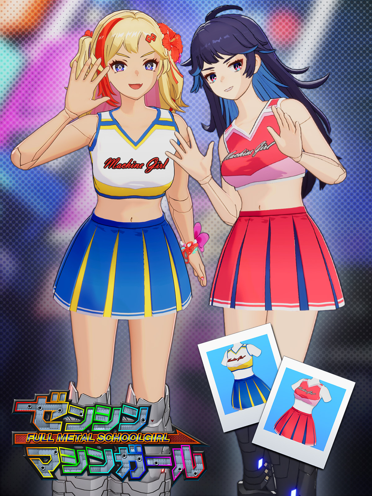 【Cheerleader Costume】 Refreshing Cheerleader Ryoko