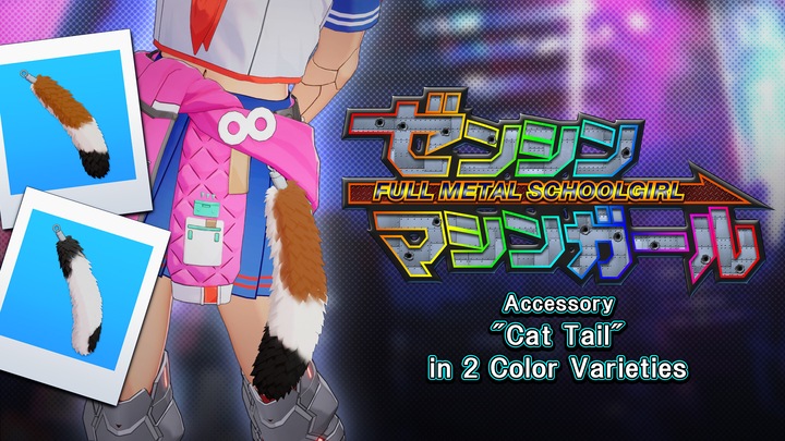 【Accessory: "Cat Tail"】Calico Cat