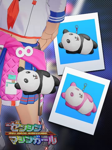 【Accessory: "Dopey Panda"】Pink