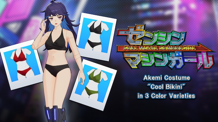 Akemi Costume: "Cool Bikini" in 3 Color Varieties