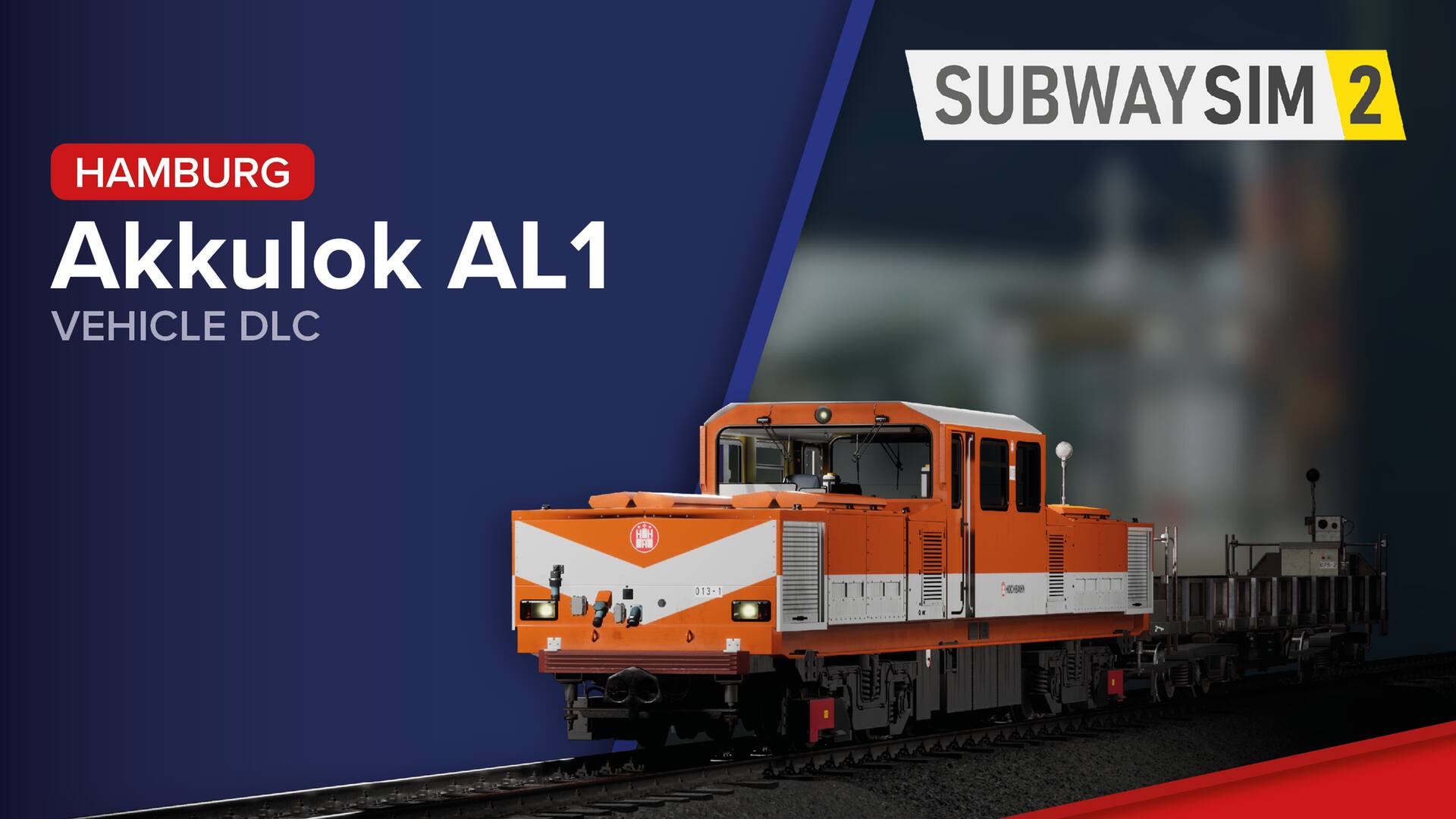 SubwaySim 2 - Hamburg Vehicle DLC: Akkulok AL1