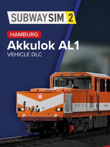 SubwaySim 2 - Hamburg Vehicle DLC: Akkulok AL1