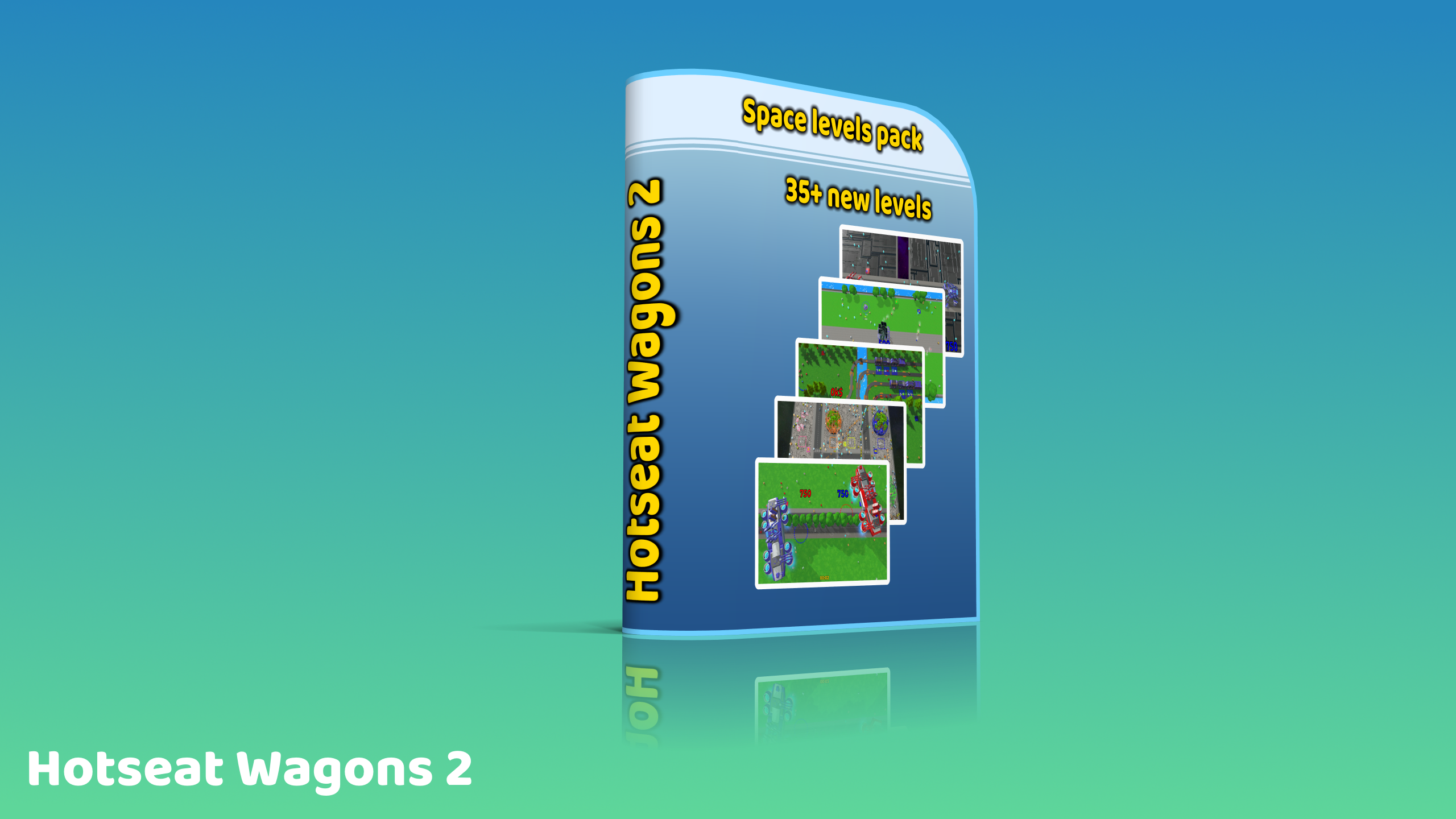 Hotseat Wagons 2: Space Levels Pack - OfferImageWide