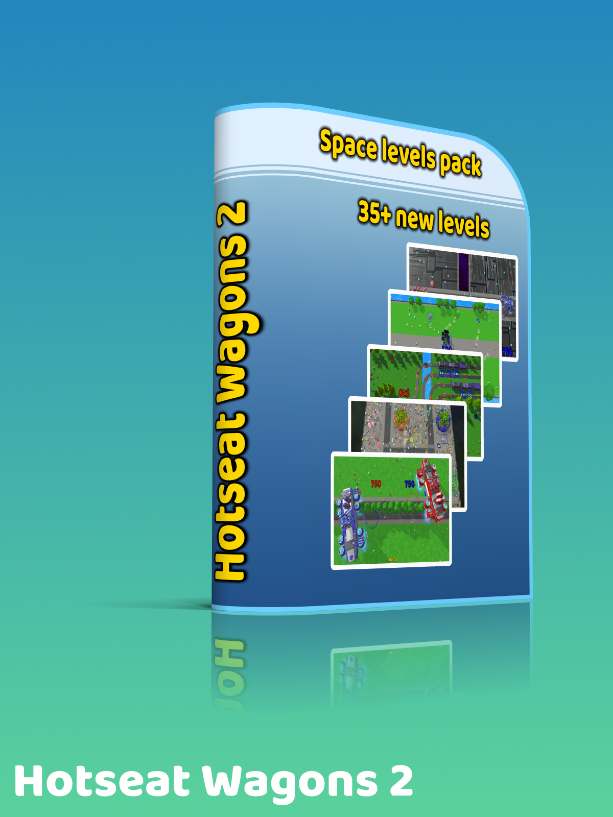 Hotseat Wagons 2: Space Levels Pack - OfferImageTall