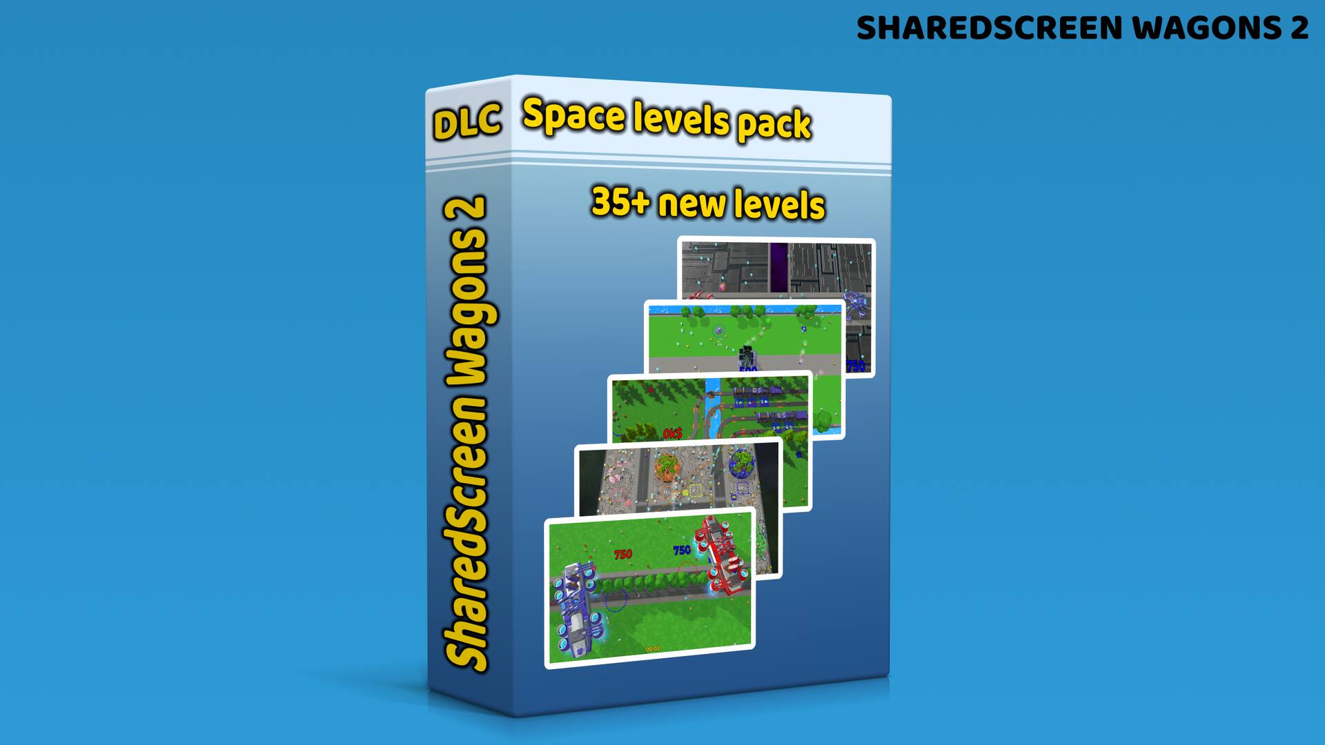SharedScreen Wagons 2: Space Levels Pack