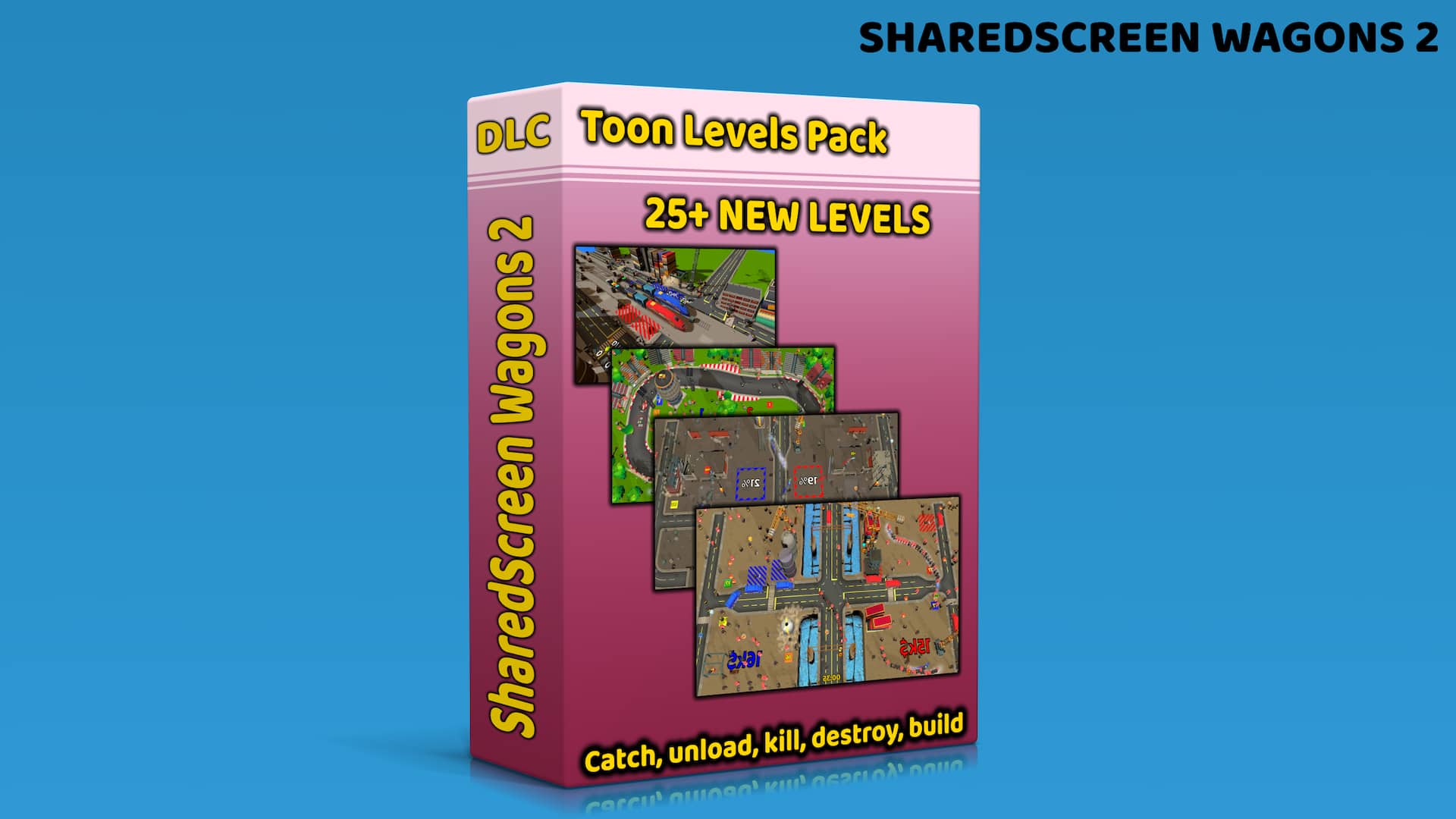 SharedScreen Wagons 2: Toon Levels Pack