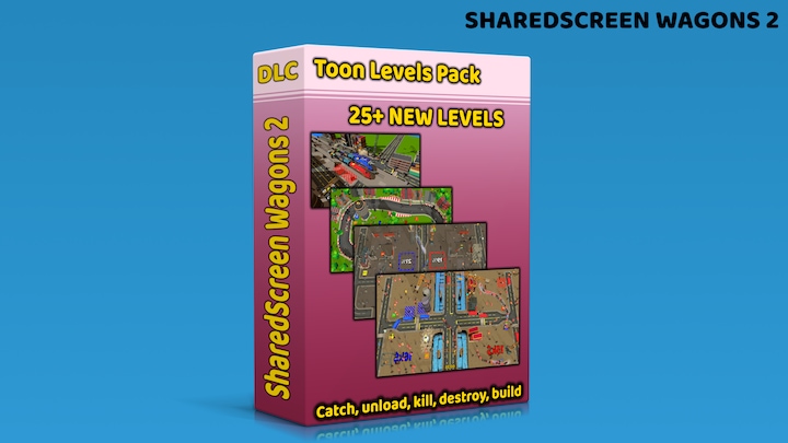 SharedScreen Wagons 2: Toon Levels Pack
