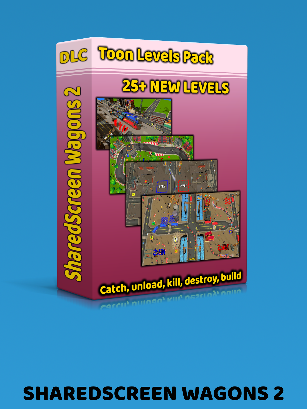 SharedScreen Wagons 2: Toon Levels Pack - OfferImageTall