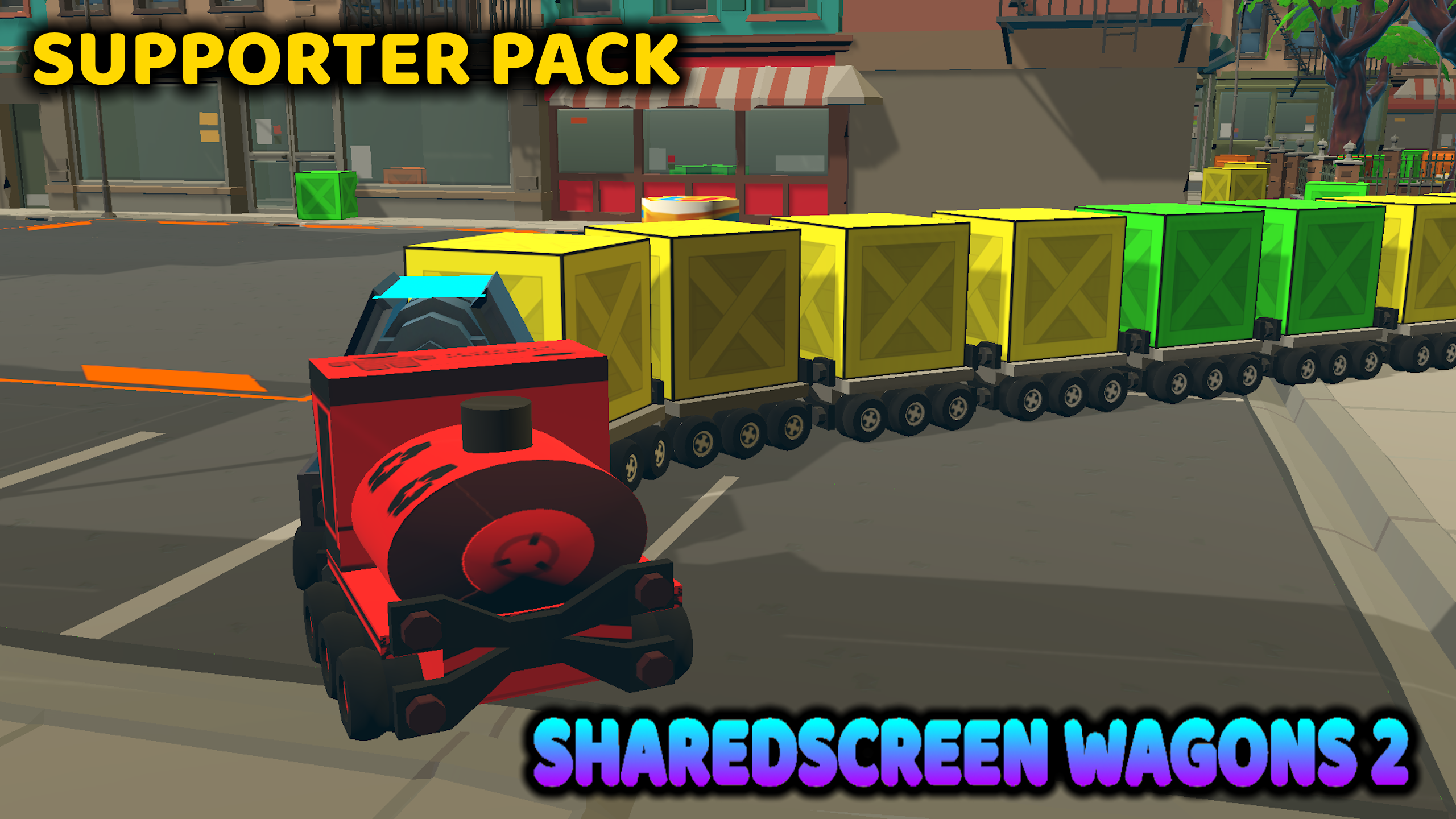 SharedScreen Wagons 2: Supporter Pack - OfferImageWide