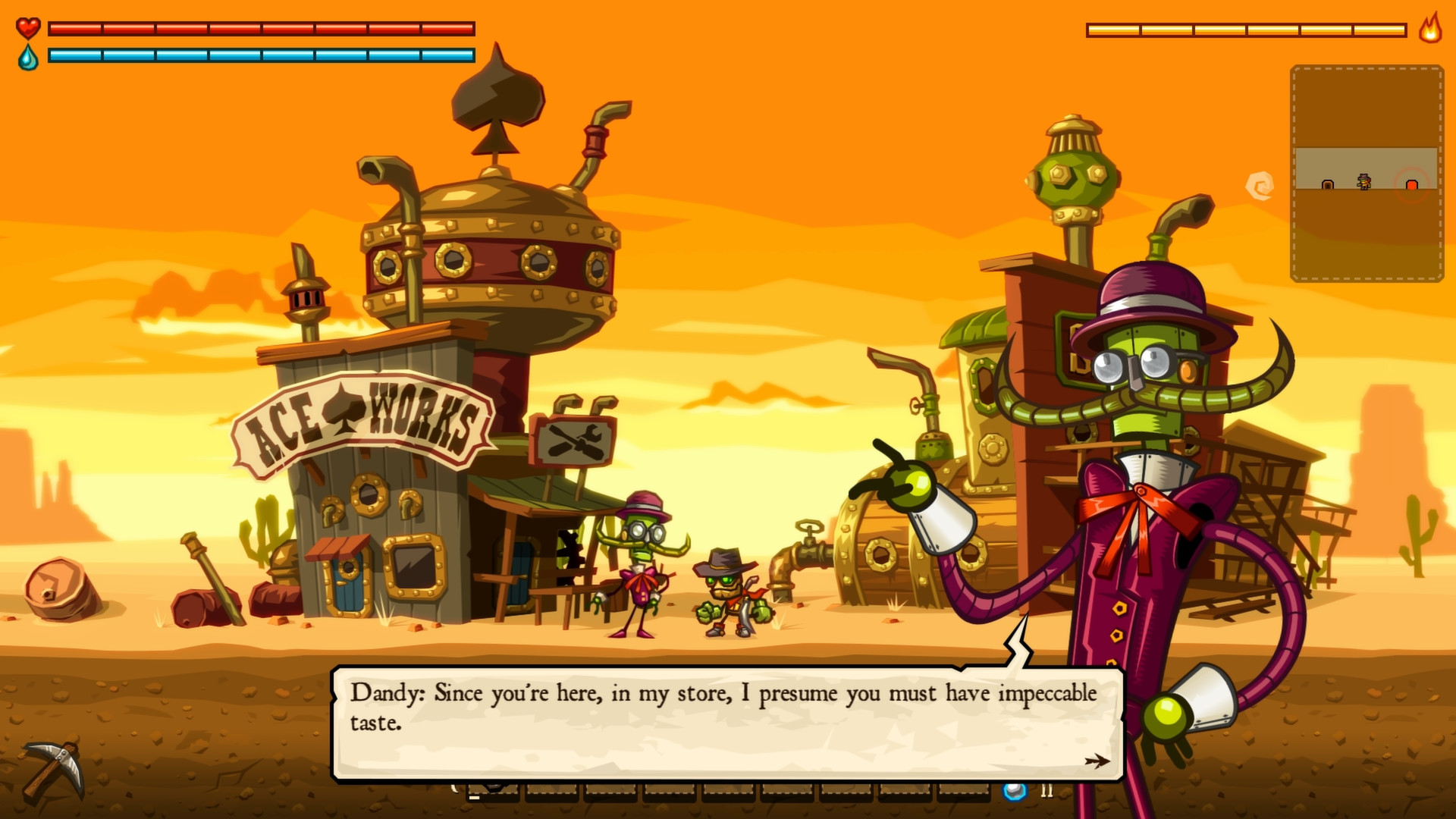 SteamWorld Dig-bwsdf