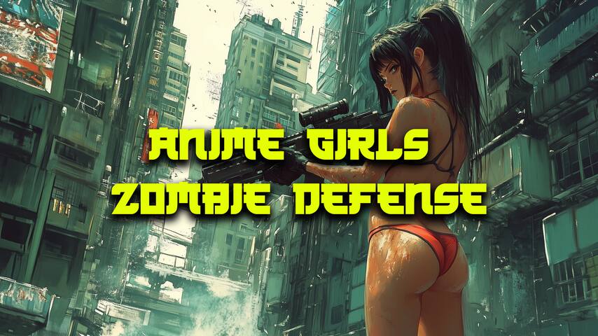 anime girls zombie defense vertical card thumbnail