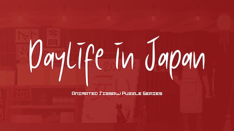Daylife in Japan - Pixel Art Jigsaw Puzzle