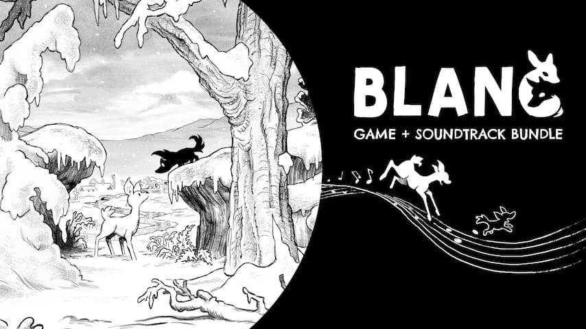 blanc game + soundtrack bundle vertical card thumbnail