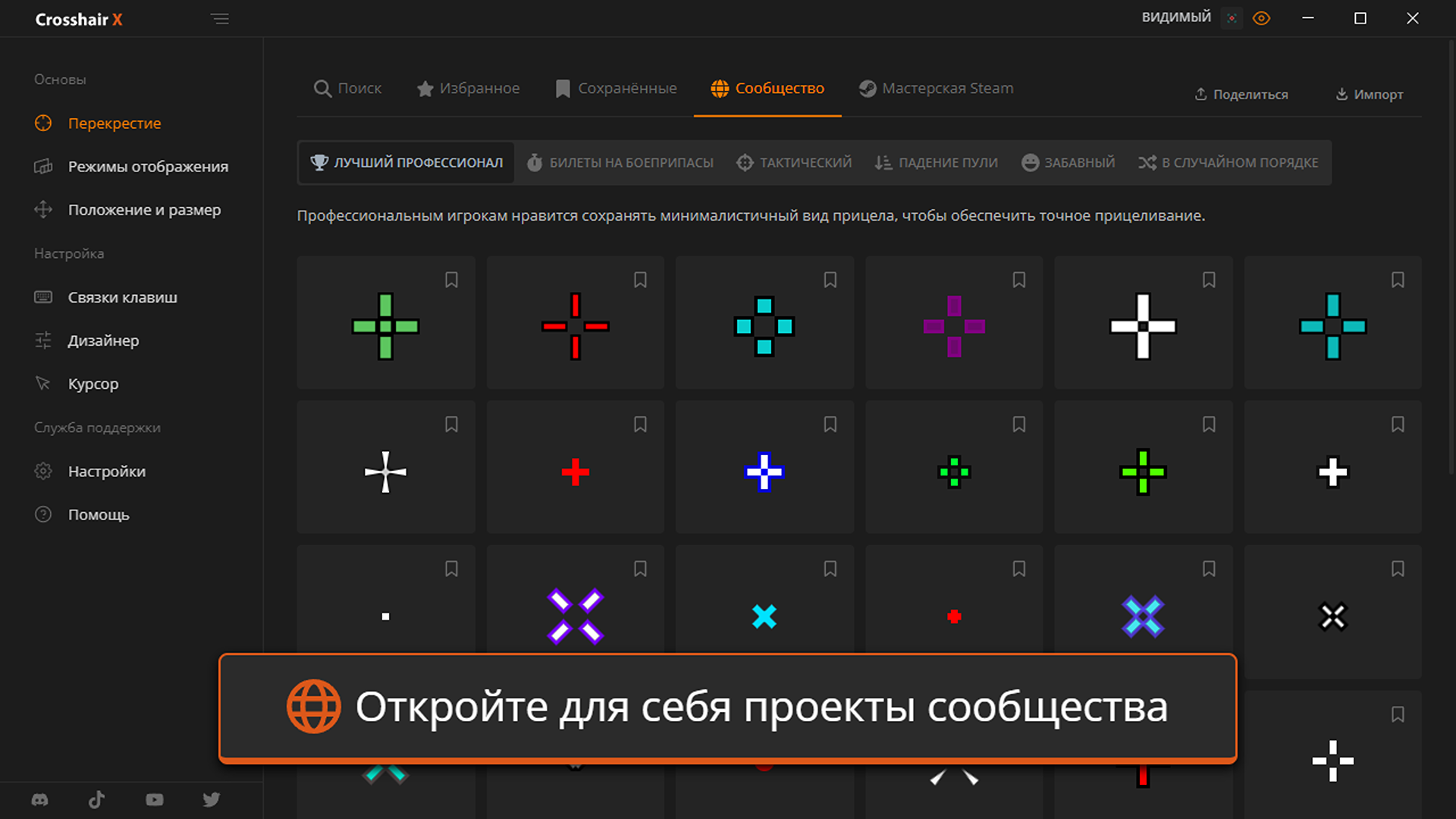 Crosshair X-10nev