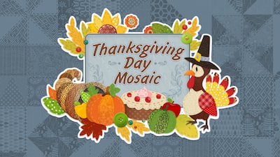 Thanksgiving Day Mosaic