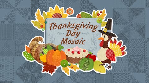 Thanksgiving Day Mosaic