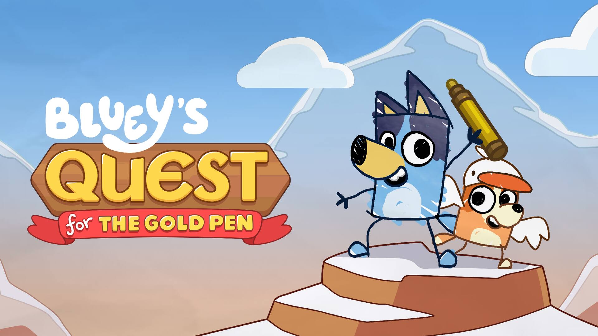 Bluey's Quest For The Gold Pen