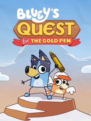 Bluey's Quest For The Gold Pen