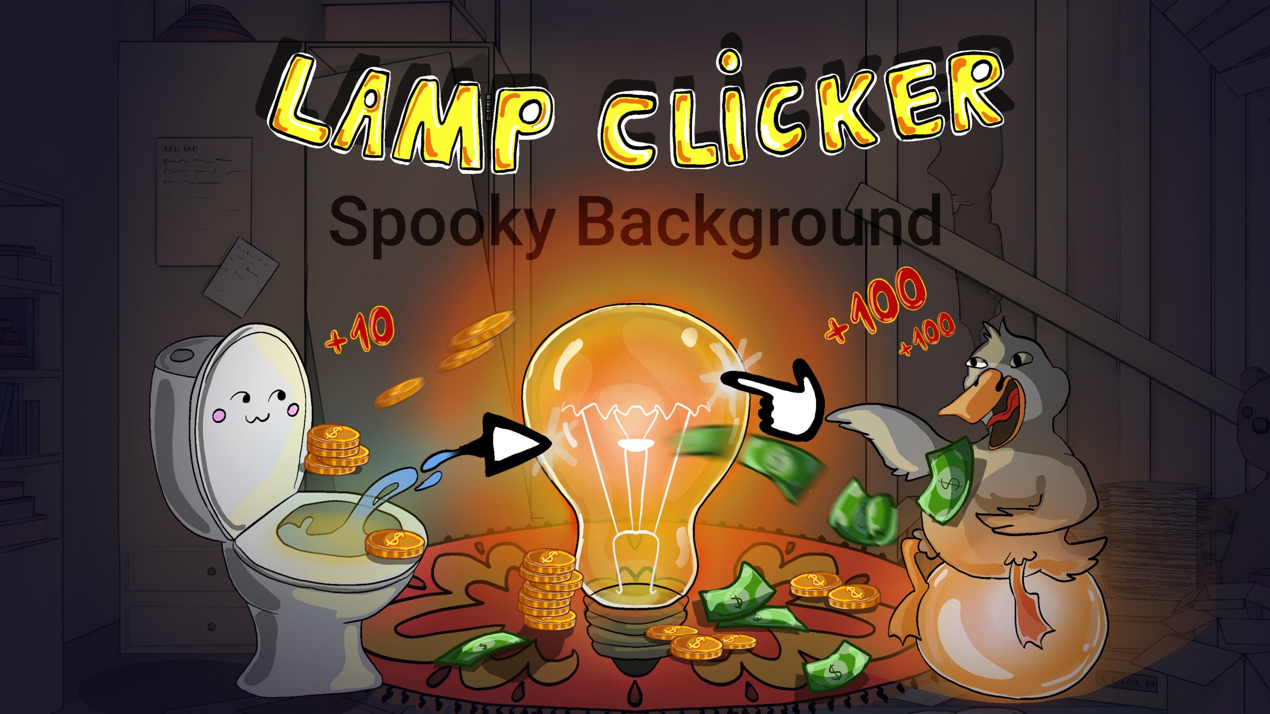 Lamp Clicker – Spooky Background