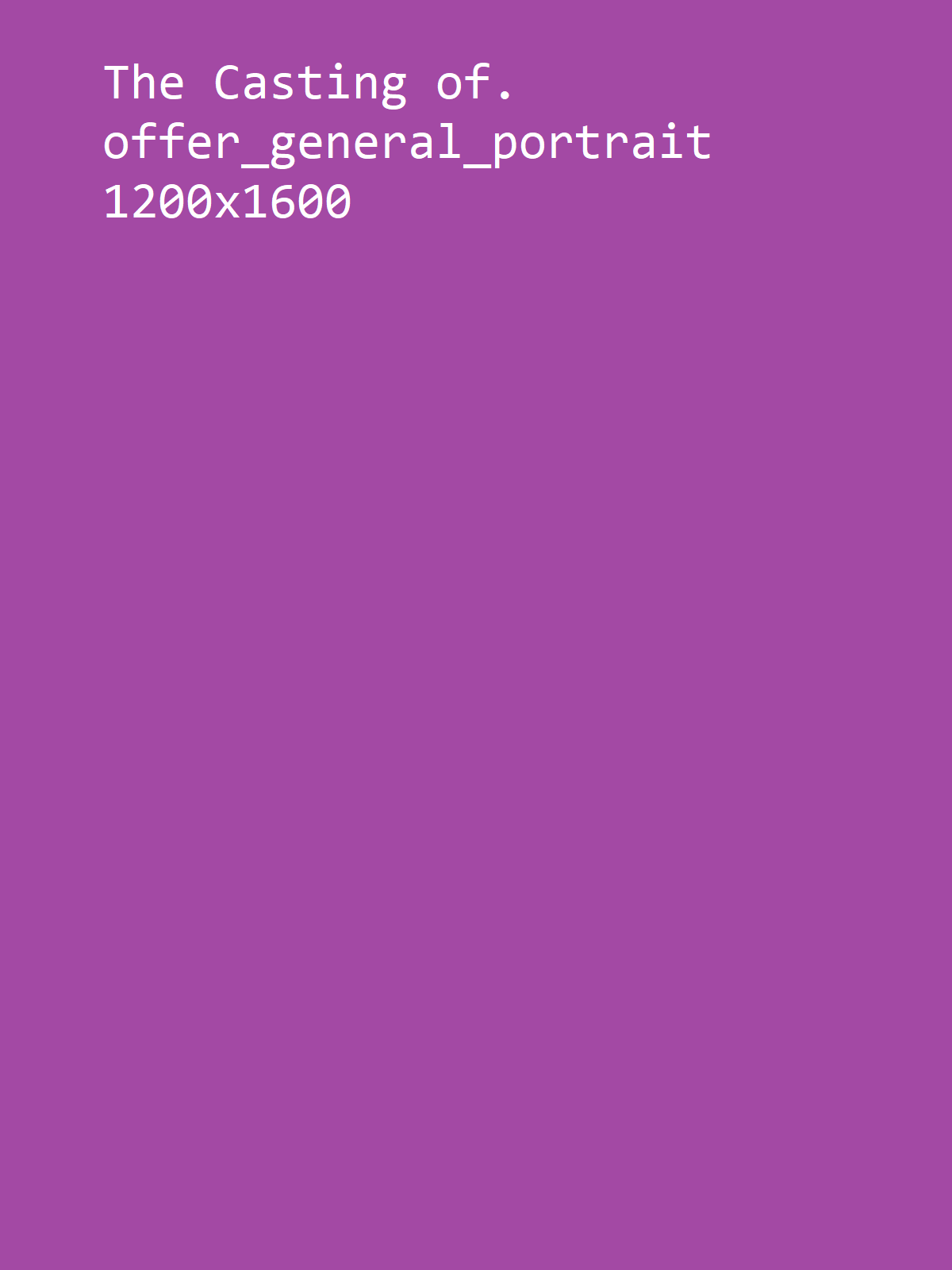 The Casting of Frank Stone Test Offer - OfferImageTall