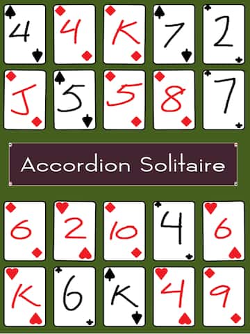 Accoordion Solitaire - Developer Art Deck