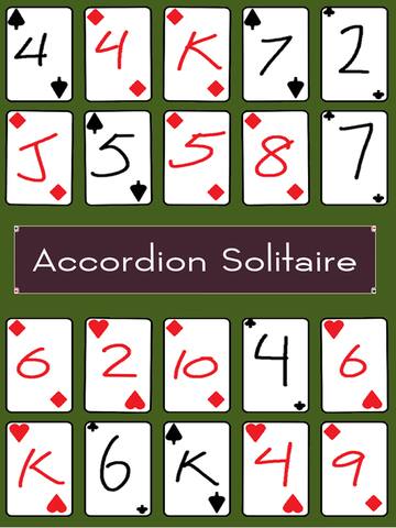 Accoordion Solitaire - Developer Art Deck