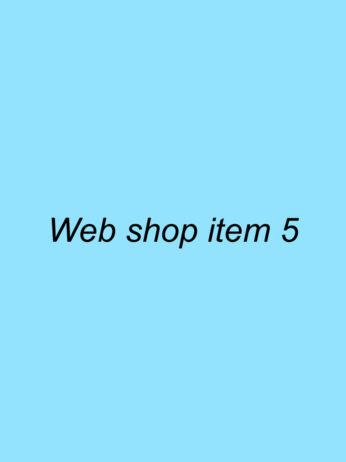 Web Shop 0728 - Item5 - OfferImageTall