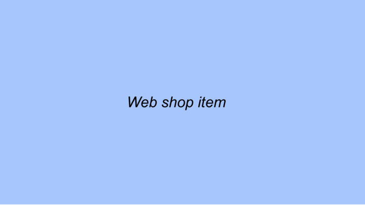 Web Shop 0728 - Item3