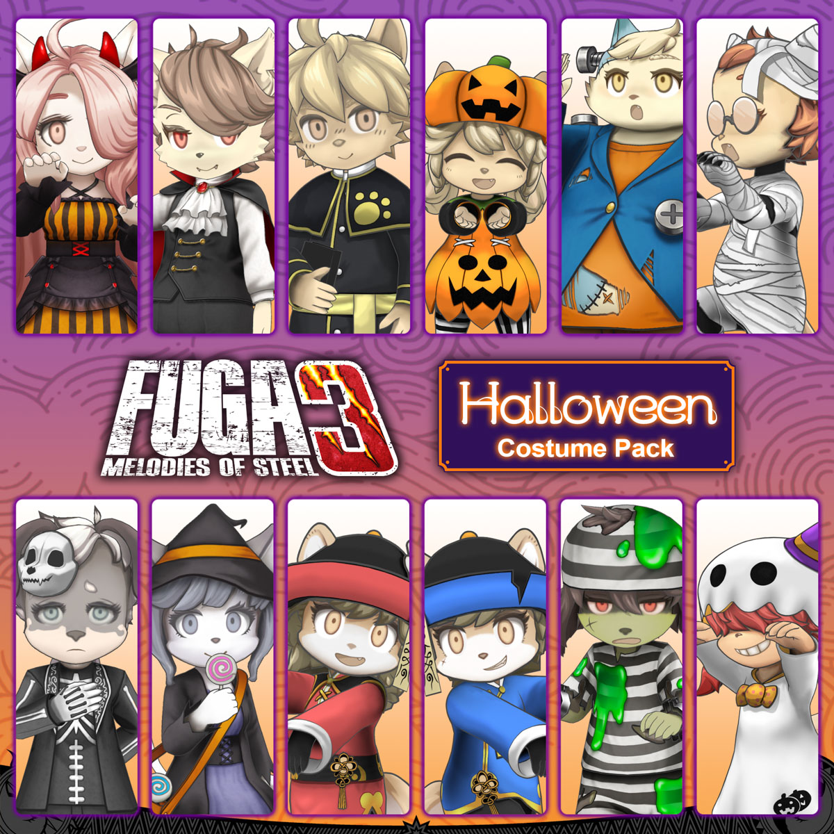 Fuga: Melodies of Steel 3 - Halloween Costume Pack - OgImage