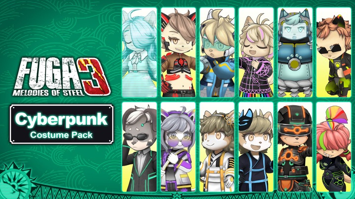 Fuga: Melodies of Steel 3 - Cyberpunk Costume Pack