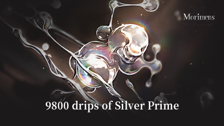 9800 drips of Silver Prime