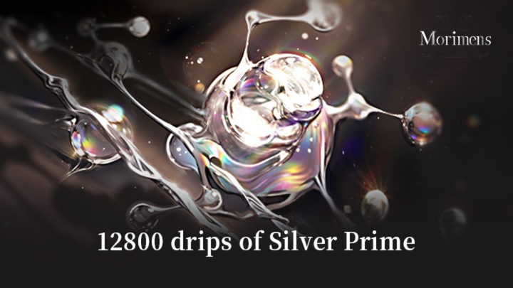 12800 drips of Silver Prime