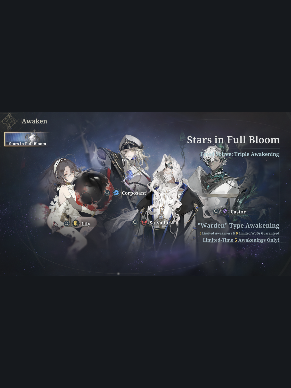 Stars in Full Bloom·Warden