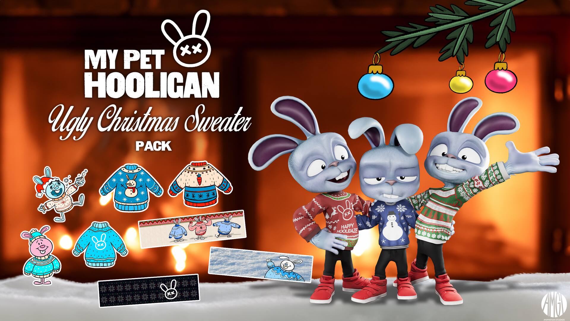 My Pet Hooligan - Ugly Christmas Sweater Pack
