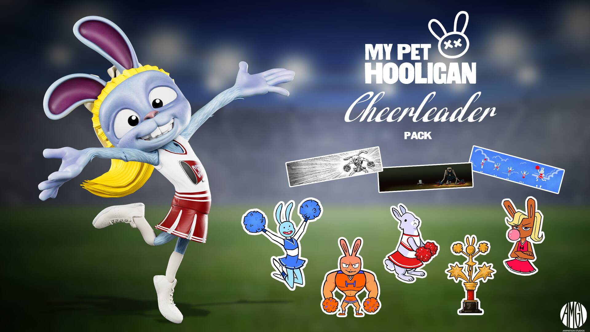 My Pet Hooligan - Cheerleader Pack