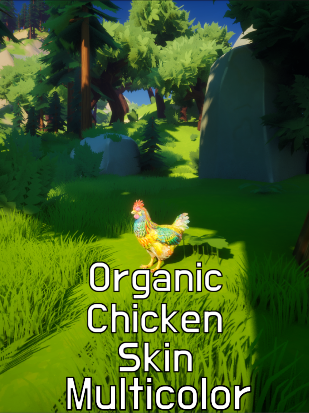 Organic Multicolor Chicken Skin - OfferImageTall