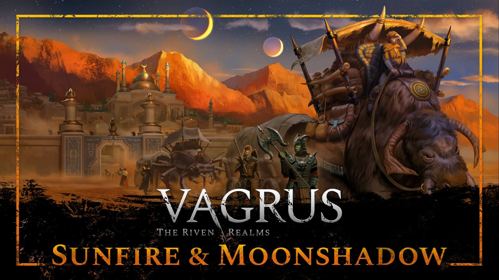 Vagrus - The Riven Realms Sunfire and Moonshadow