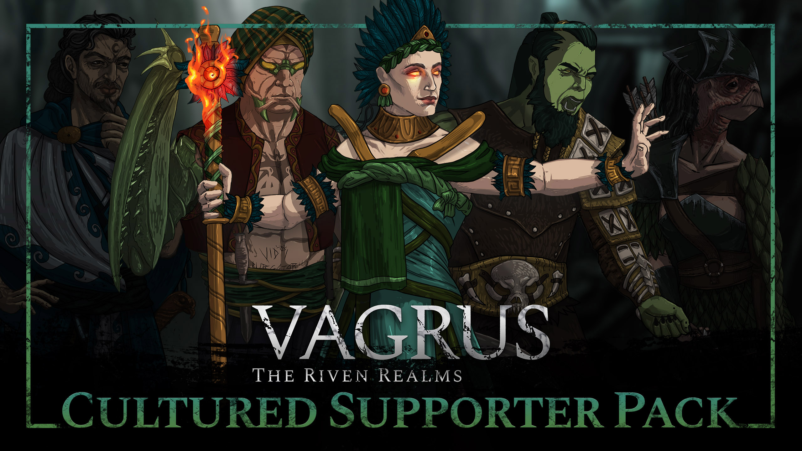 Vagrus - The Riven Realms Cultured Supporter Pack - OfferImageWide