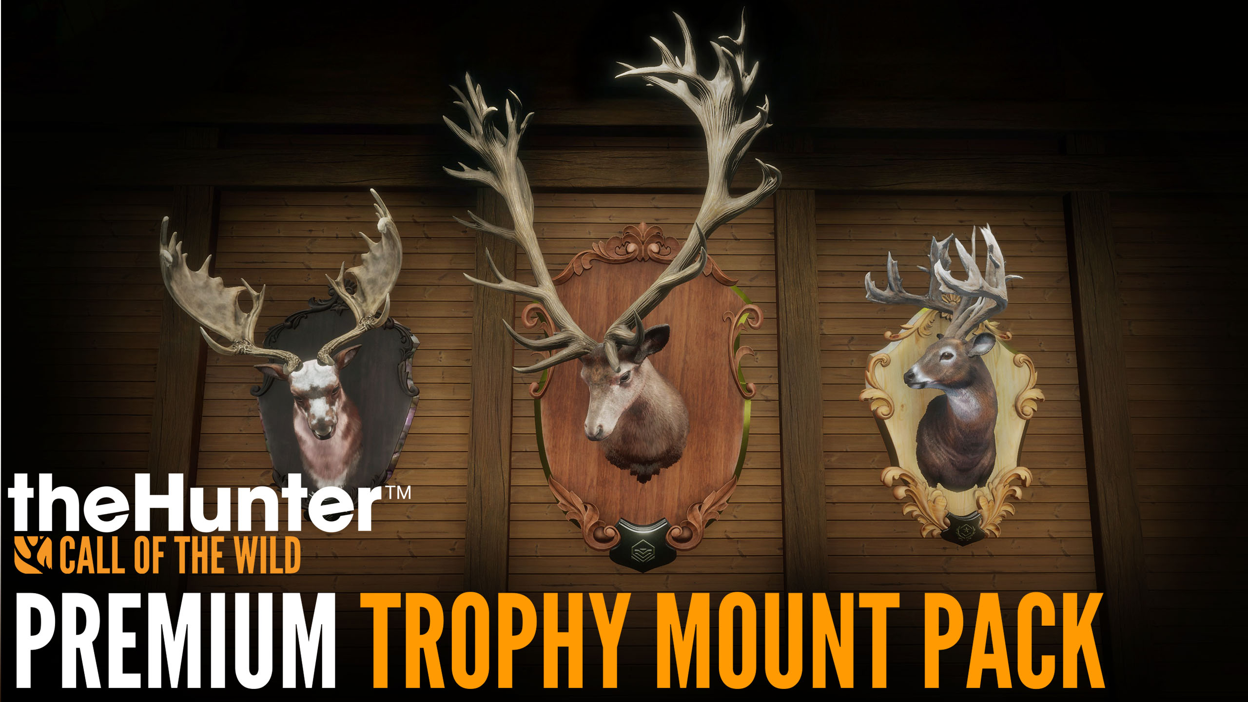theHunter: Call of the Wild™ - Premium Trophy Mount Pack - OfferImageWide