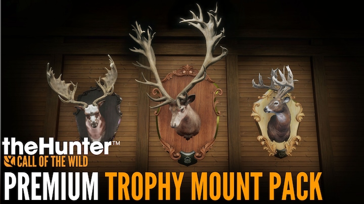 theHunter: Call of the Wild™ - Premium Trophy Mount Pack