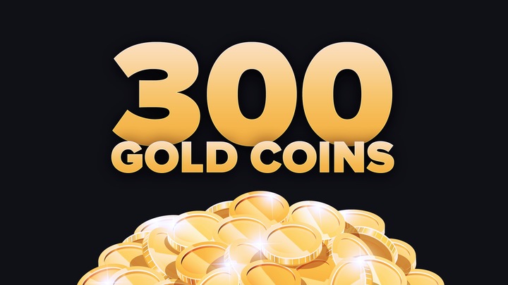 300 Coins