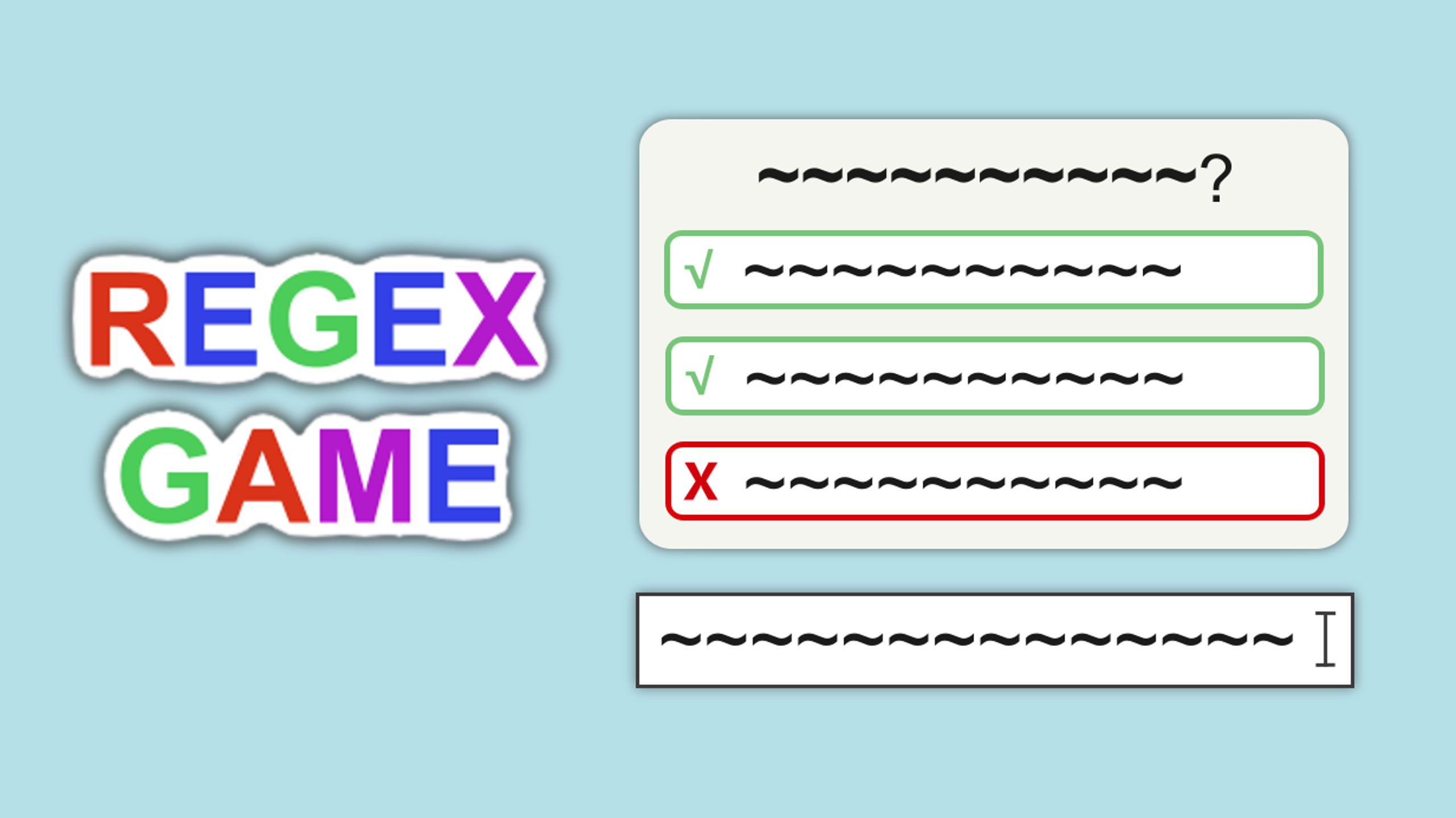 Regex Game