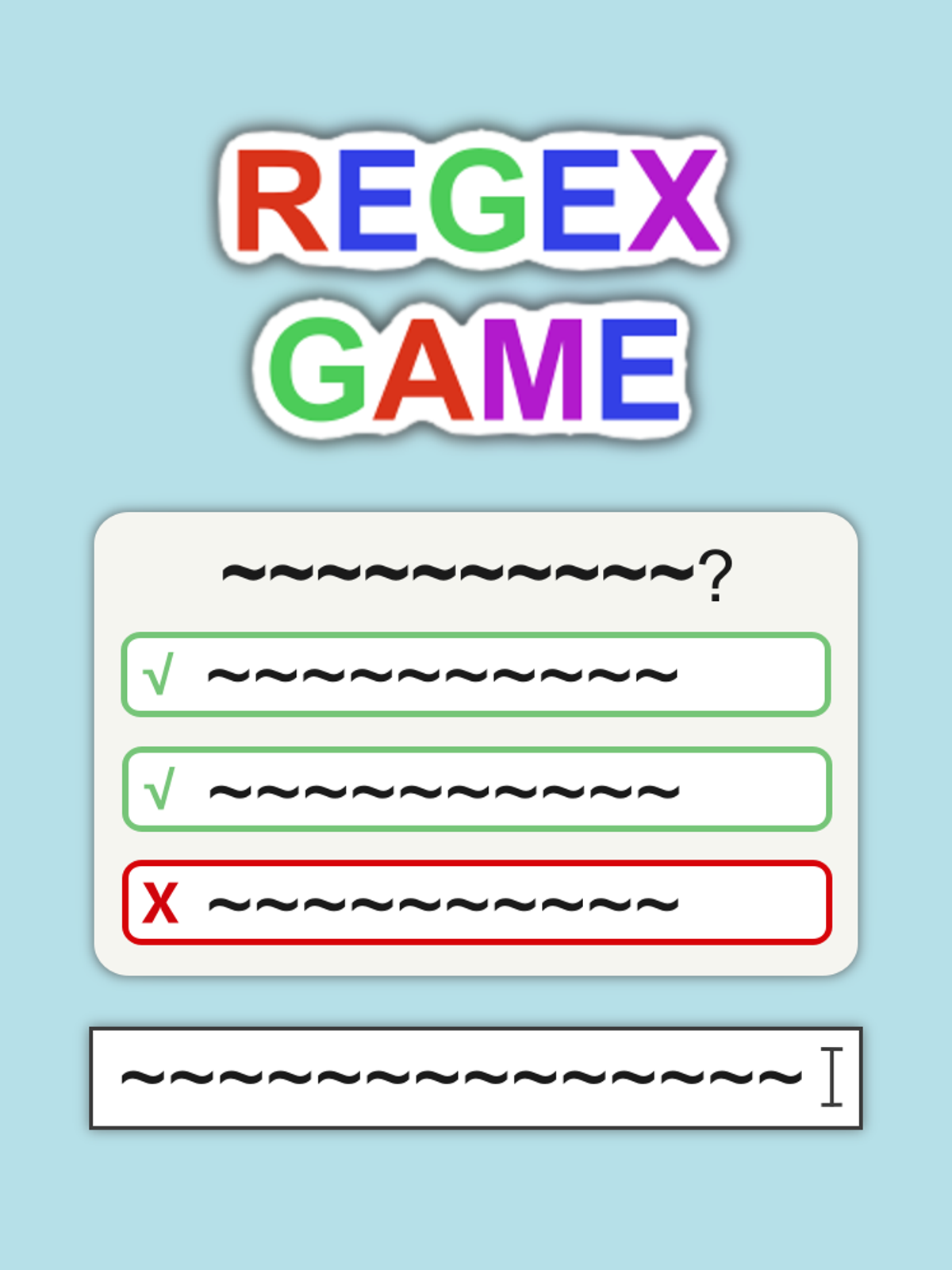 Regex Game