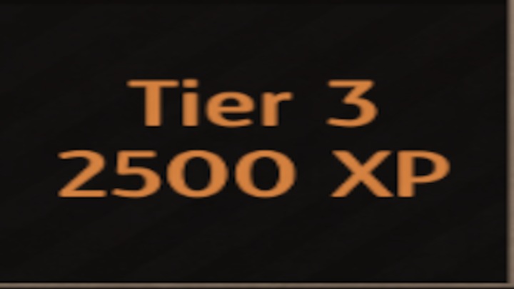 XP tier 3