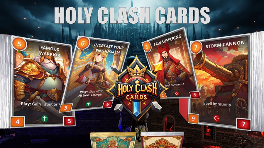 Holy Clash Cards